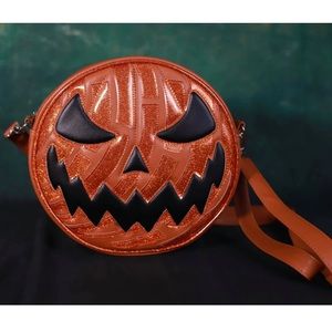 Pumpkin Kult Jack O' Lantern Concha- Orange (Love Pain and Stitches)